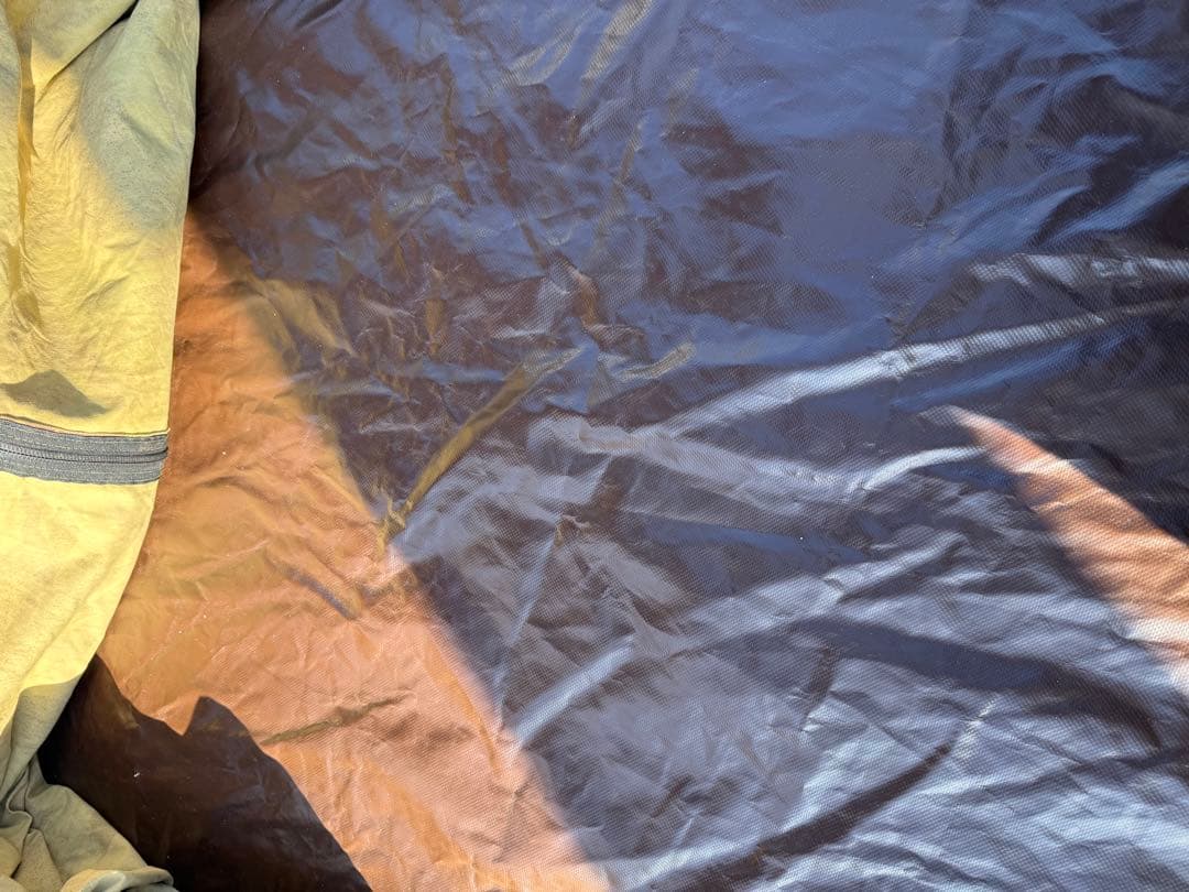 オランダ軍　ダッチアーミーテント②ＤＰＭ迷彩　補修跡有り