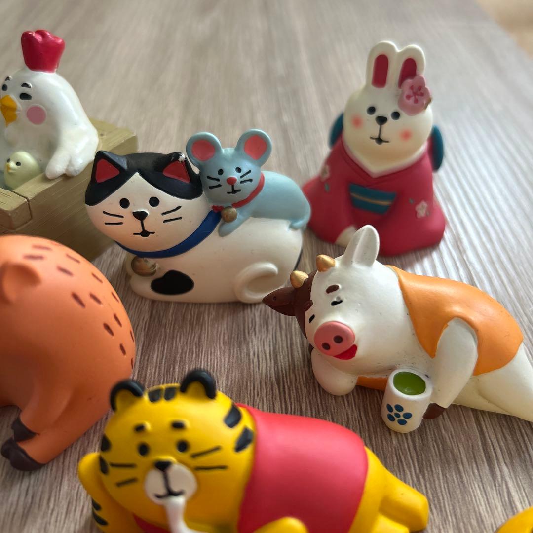 コンコンブル　干支まとめて9点