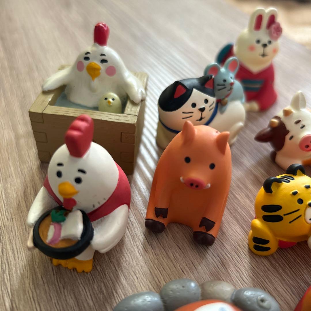 コンコンブル　干支まとめて9点