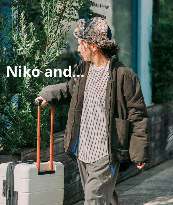 Niko and…be with M Misayoミリタリーアウターニコアンド