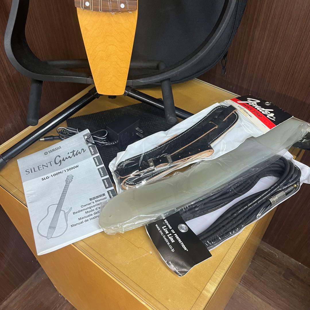 美品　YAMAHA サイレントギター SLG-100N
