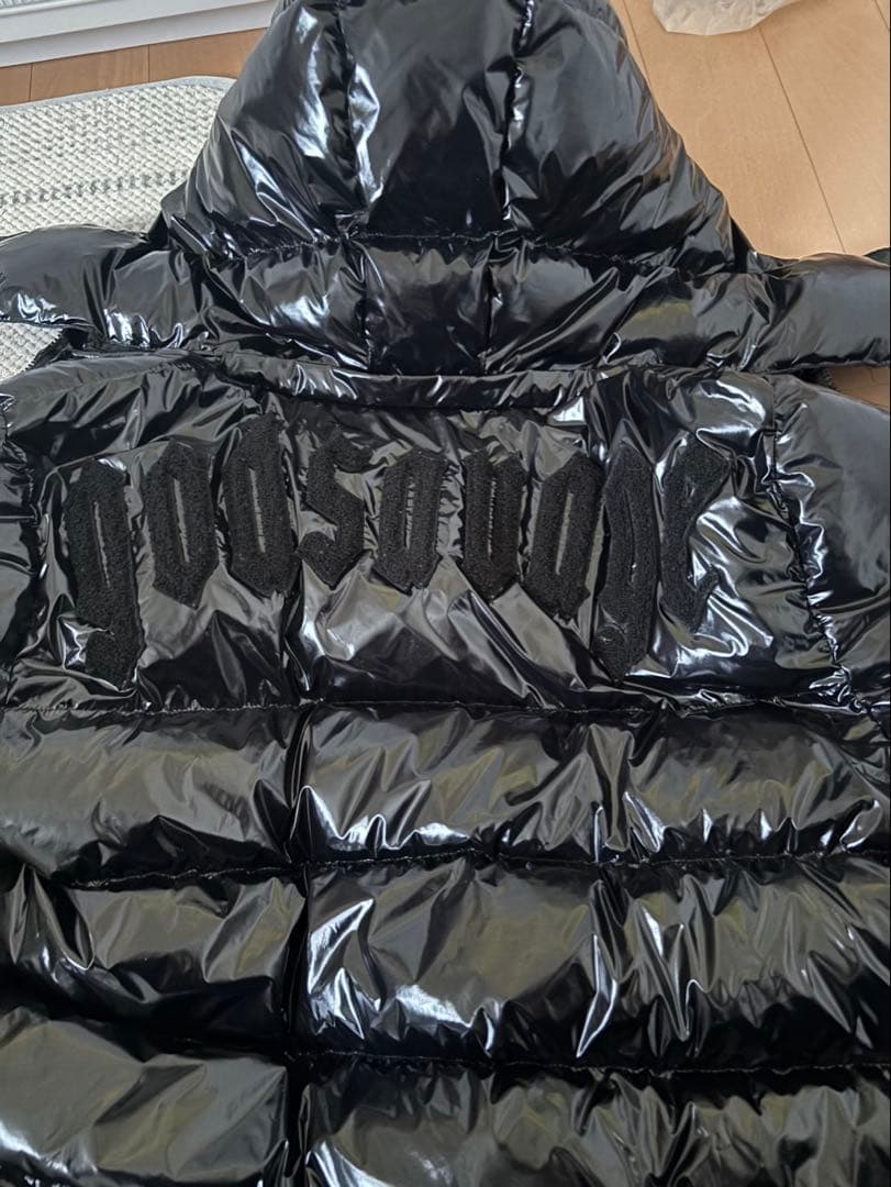 godsavage ゴッドサベージ ブラックダウンジャケット Mサイズ