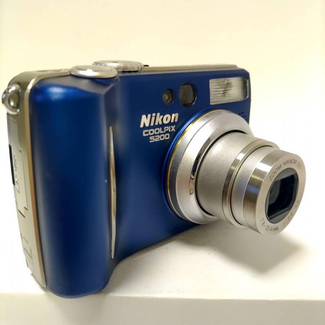 動作確認済み ニコン COOLPIX 5200 オールドコンデジ デジカメ
