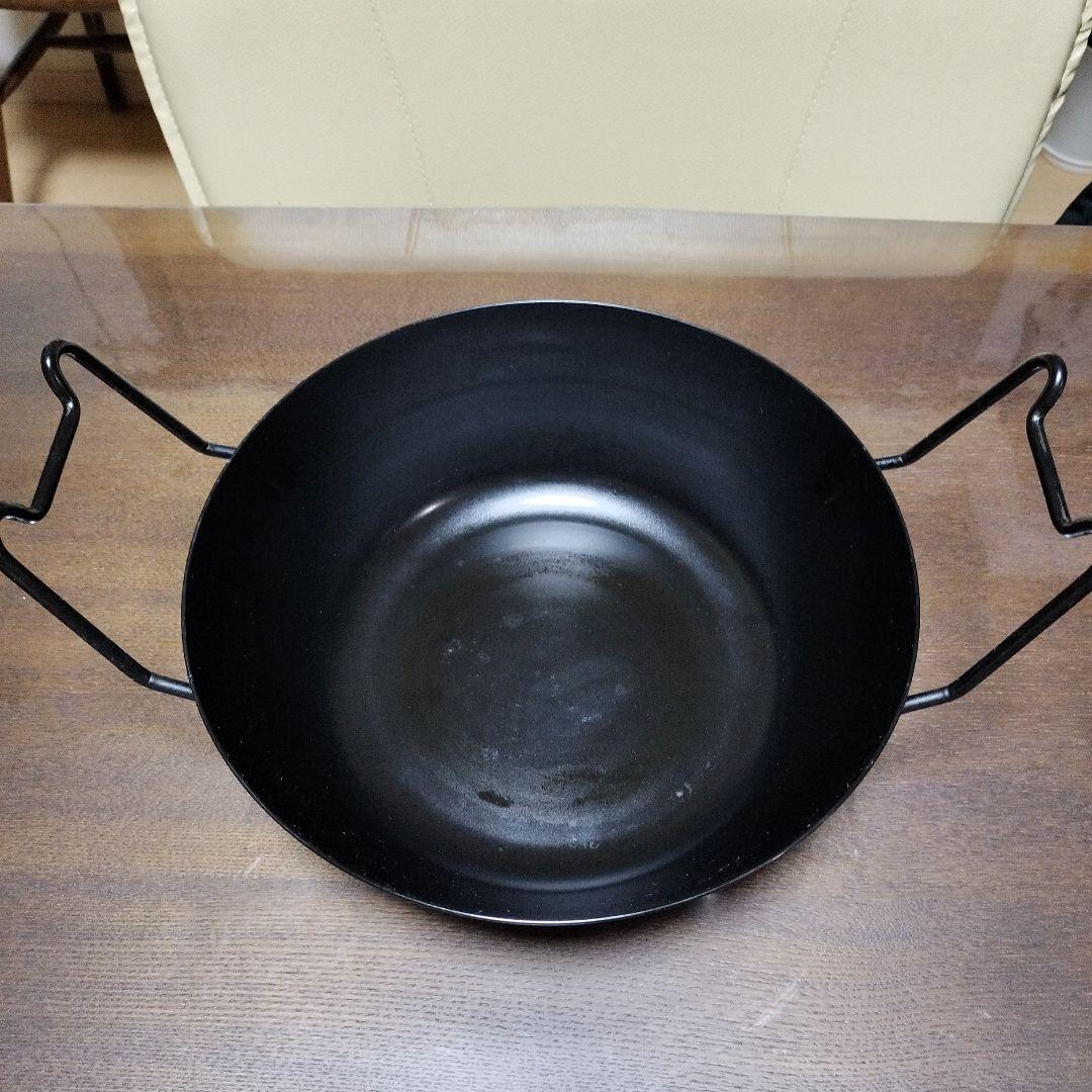 ラバーゼ　有元葉子　揚げ鍋　天ぷら鍋　28センチ　2点セット　おしゃれ