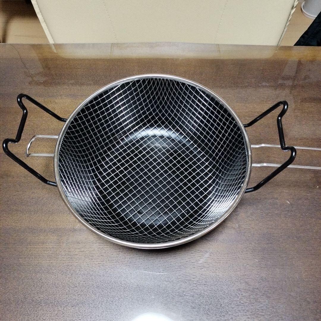 ラバーゼ　有元葉子　揚げ鍋　天ぷら鍋　28センチ　2点セット　おしゃれ