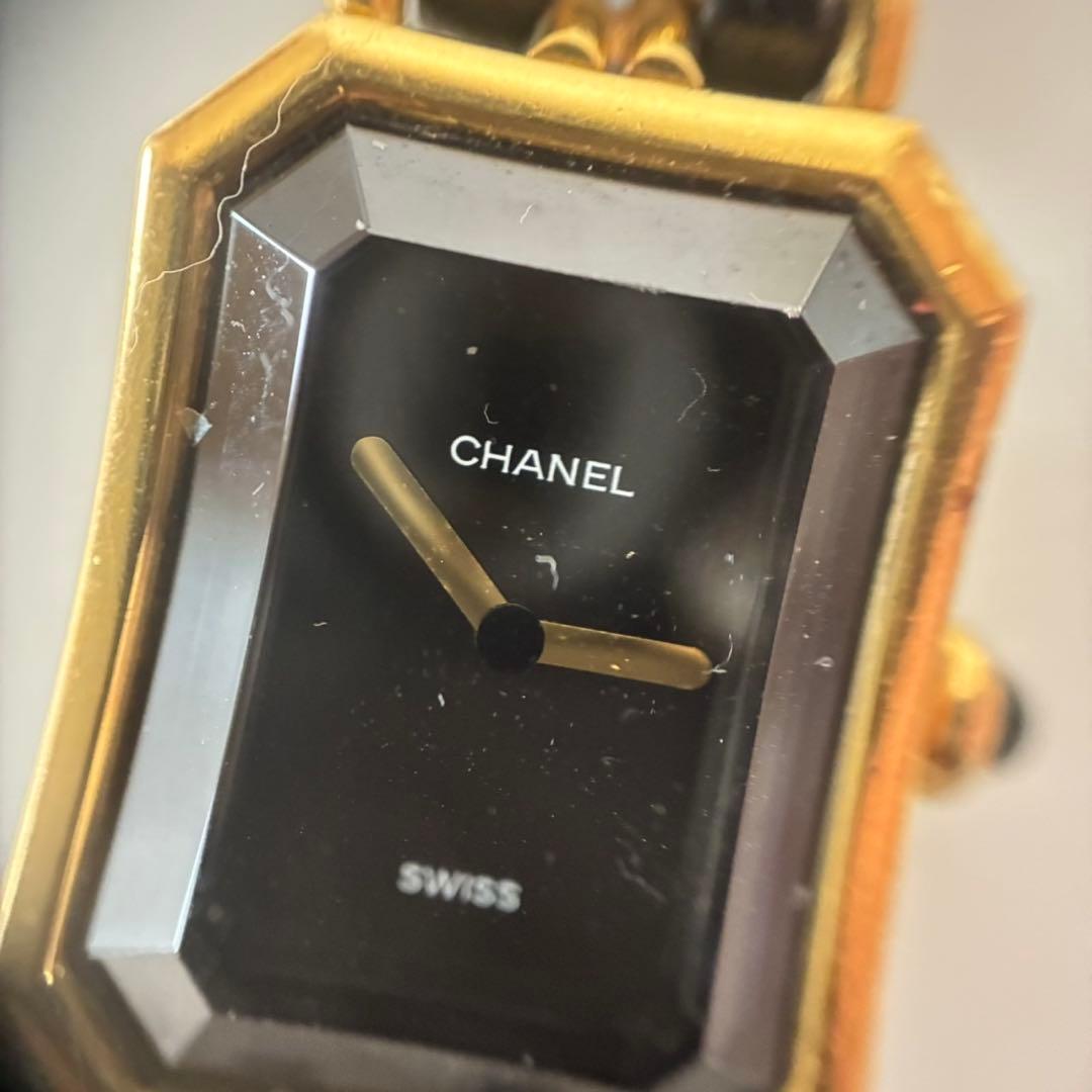 シャネル プルミエール Lサイズ H0001 腕時計レディース クオーツ