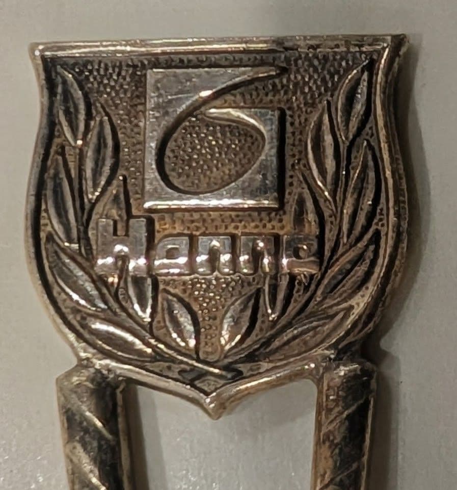 アンティーク スプーンセット（SILVER刻印／6本／ケース付き）