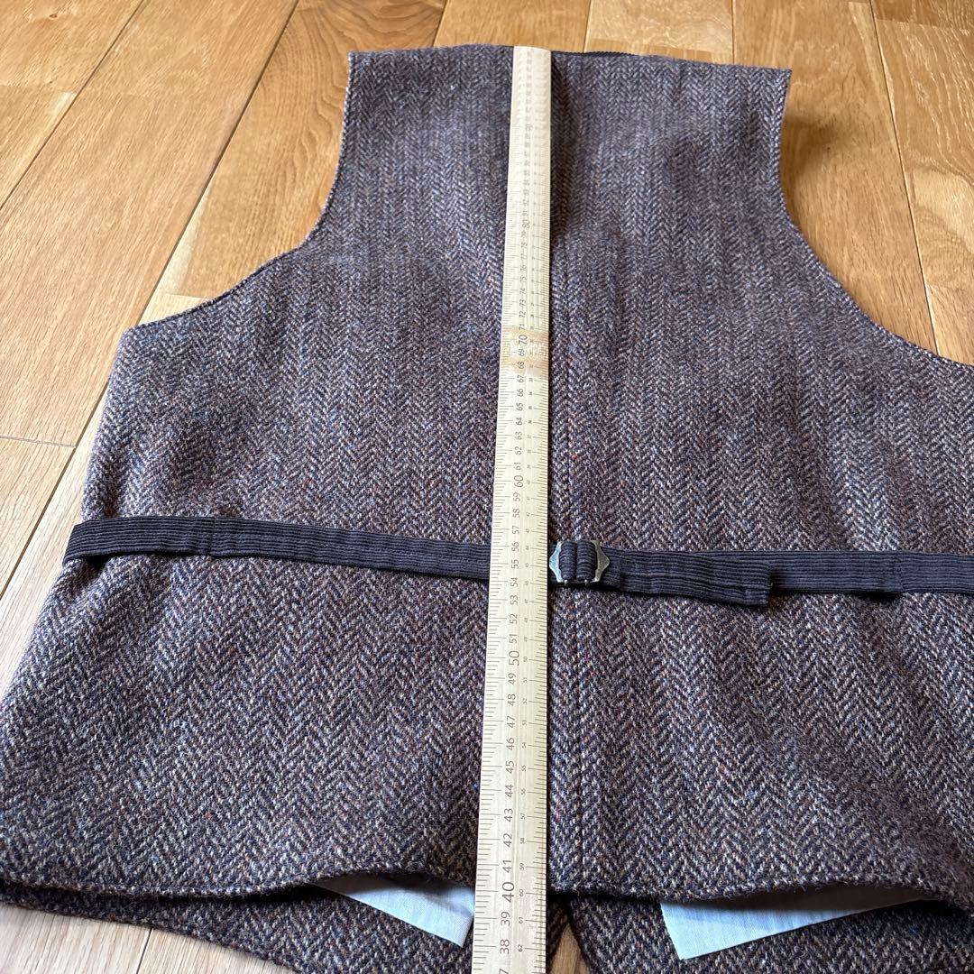 【定番】 BEAMS PLUS / ハリスツイード ベスト定価30,000円程
