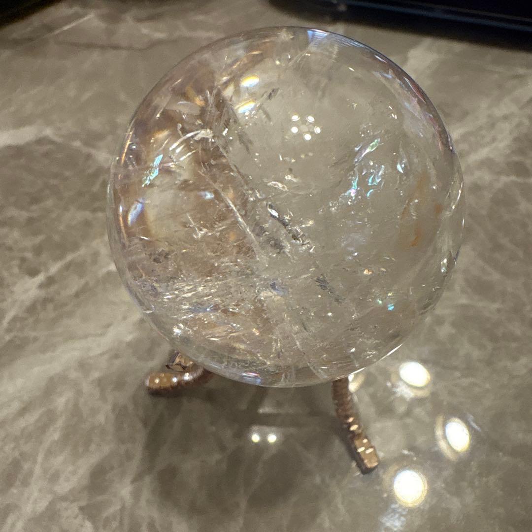 水晶スフィア♡ファイヤー共生No.235台座セット