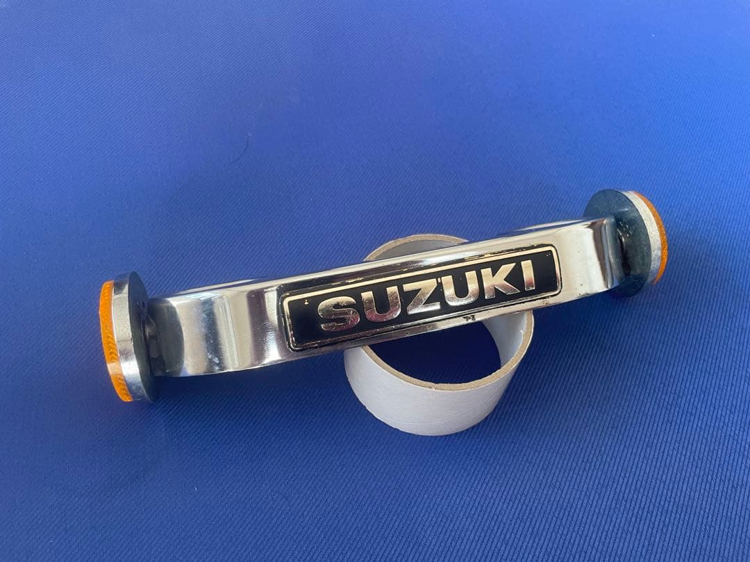 GS400 GS425 GT380 純正三ツ又エンブレムカバー　ステムカバー