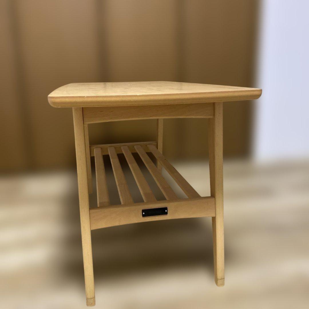 美品！カリモク60 木製テーブル　リビングテーブル小