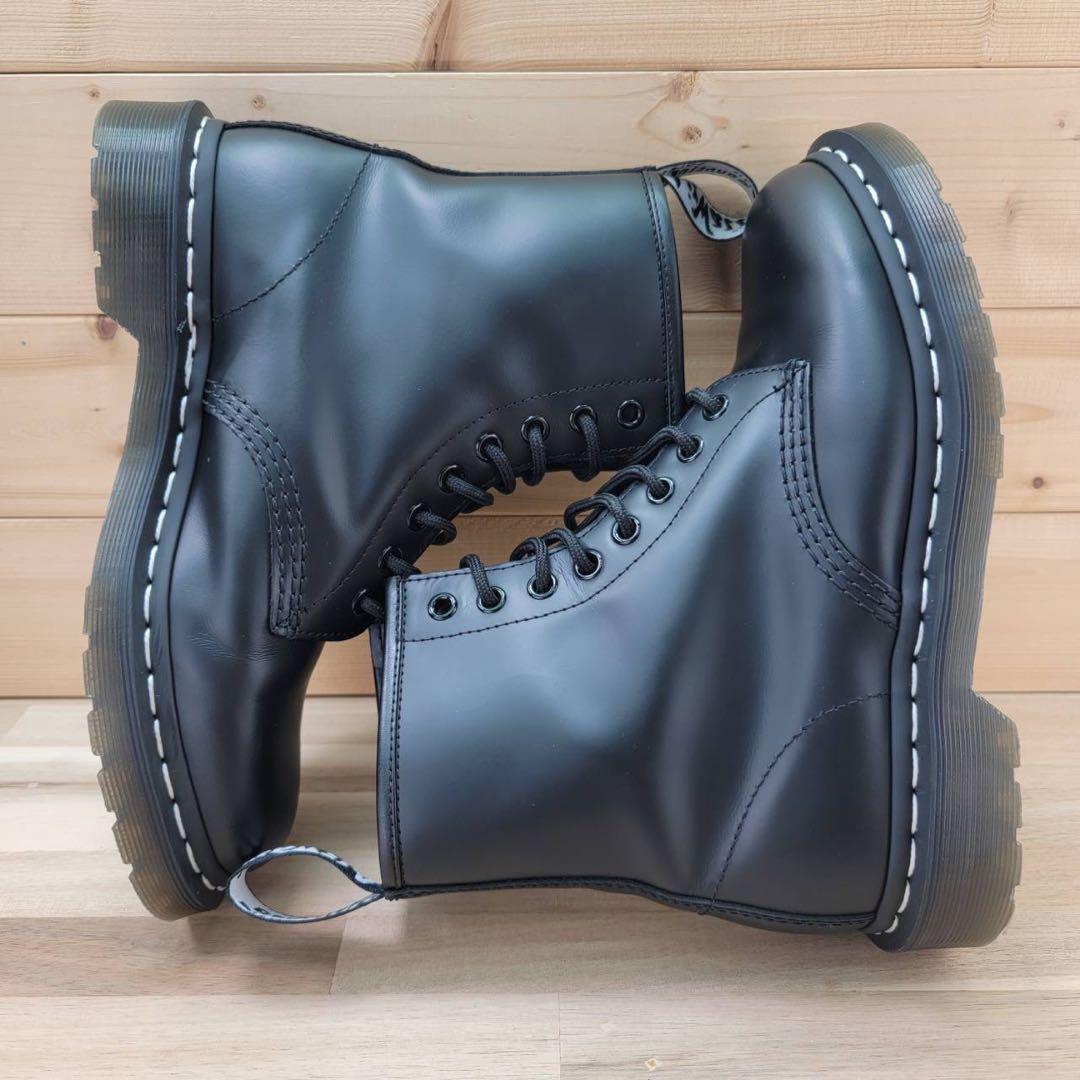 ドクターマーチン 8ホール ホワイトステッチ UK6 25㎝