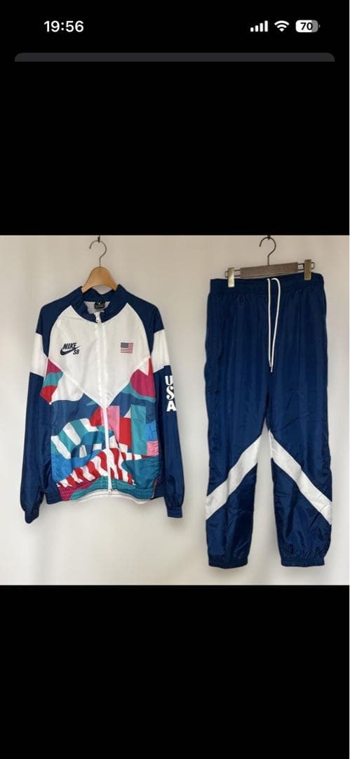 Nike × Parra USA TRACK SUIT QS セットアップ M