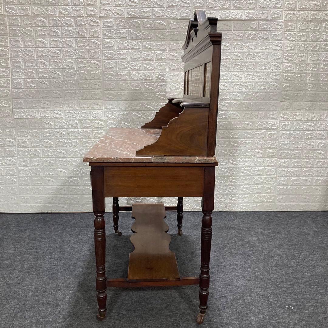 ヴィクトリアンウォッシュスタンド イギリス アンティーク 大理石 d1049