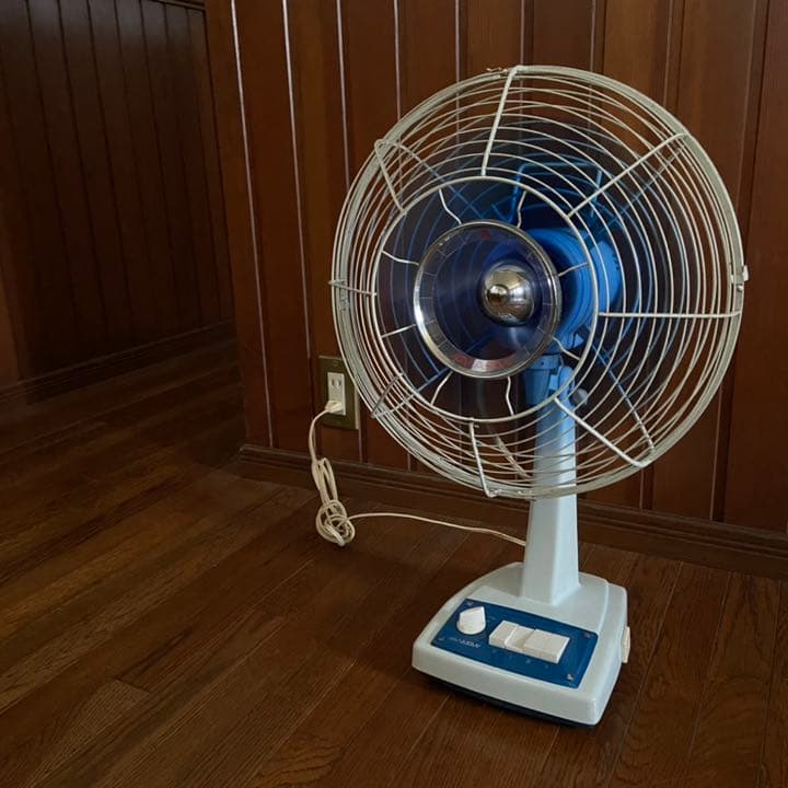 川崎電機　扇風機　希少モデル　可動します　　昭和レトロ