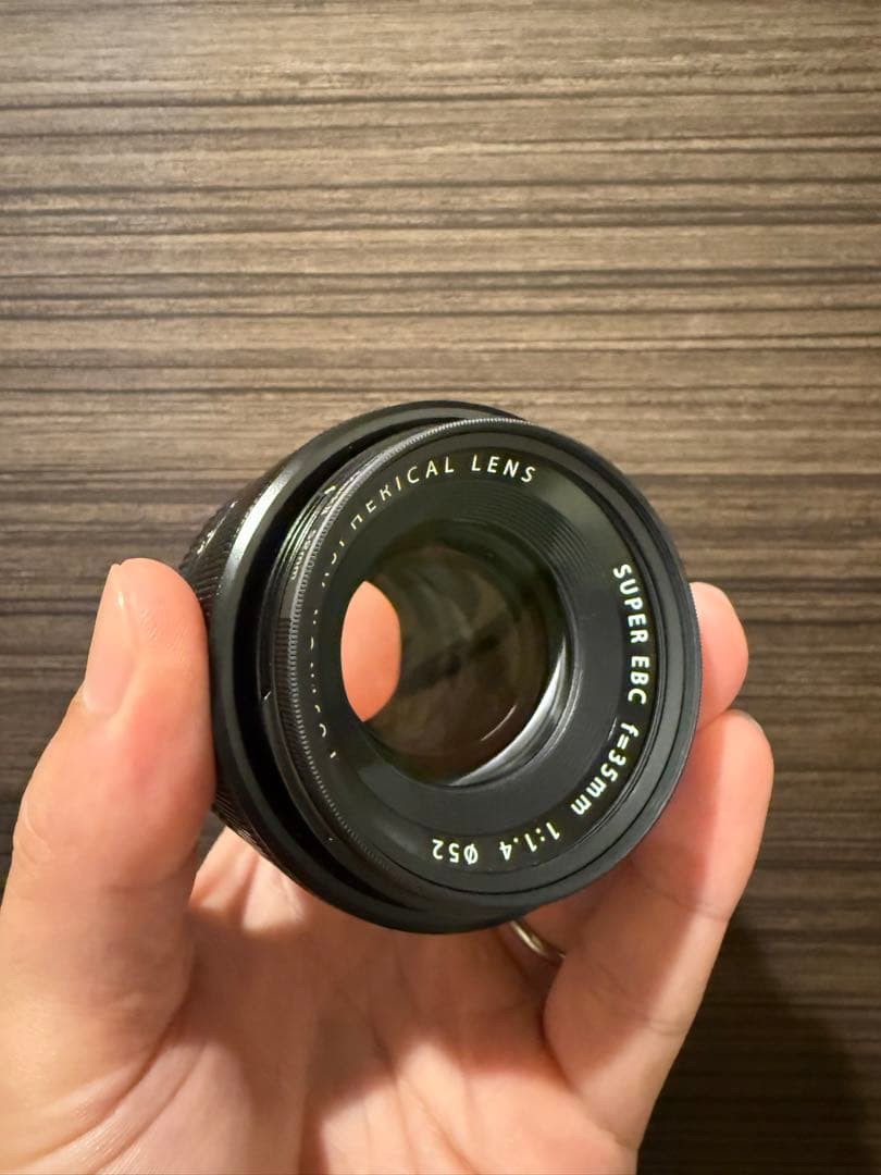 【美品】Fujifilm XF35mmF1.4 R フィルター付き　箱付き