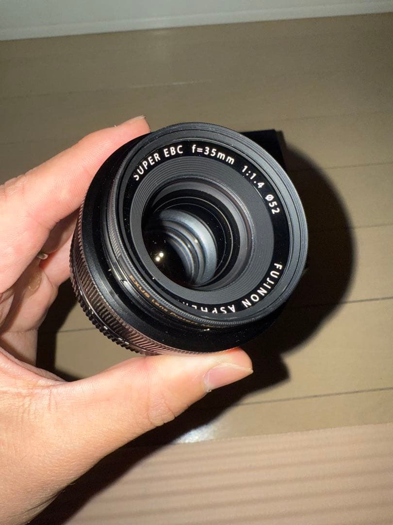 【美品】Fujifilm XF35mmF1.4 R フィルター付き　箱付き