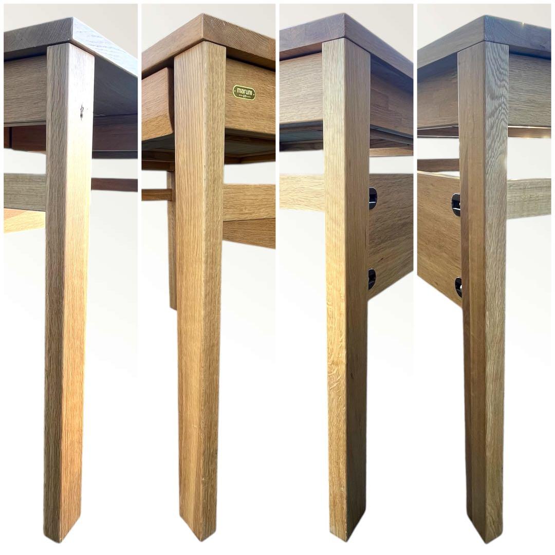 マルニ木工　学習家具セット ① フレンディスマート 学習机 引出付 W100cm