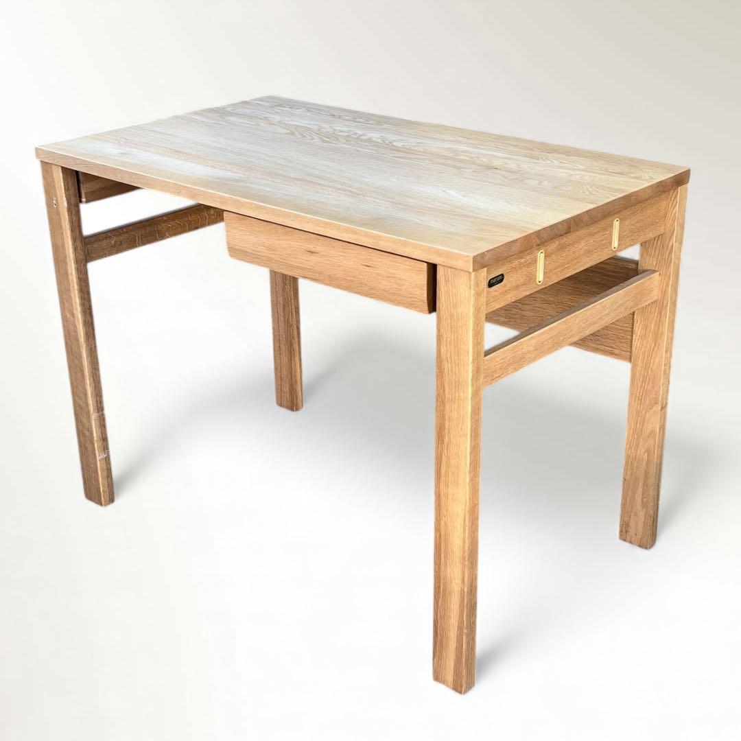 マルニ木工　学習家具セット ① フレンディスマート 学習机 引出付 W100cm