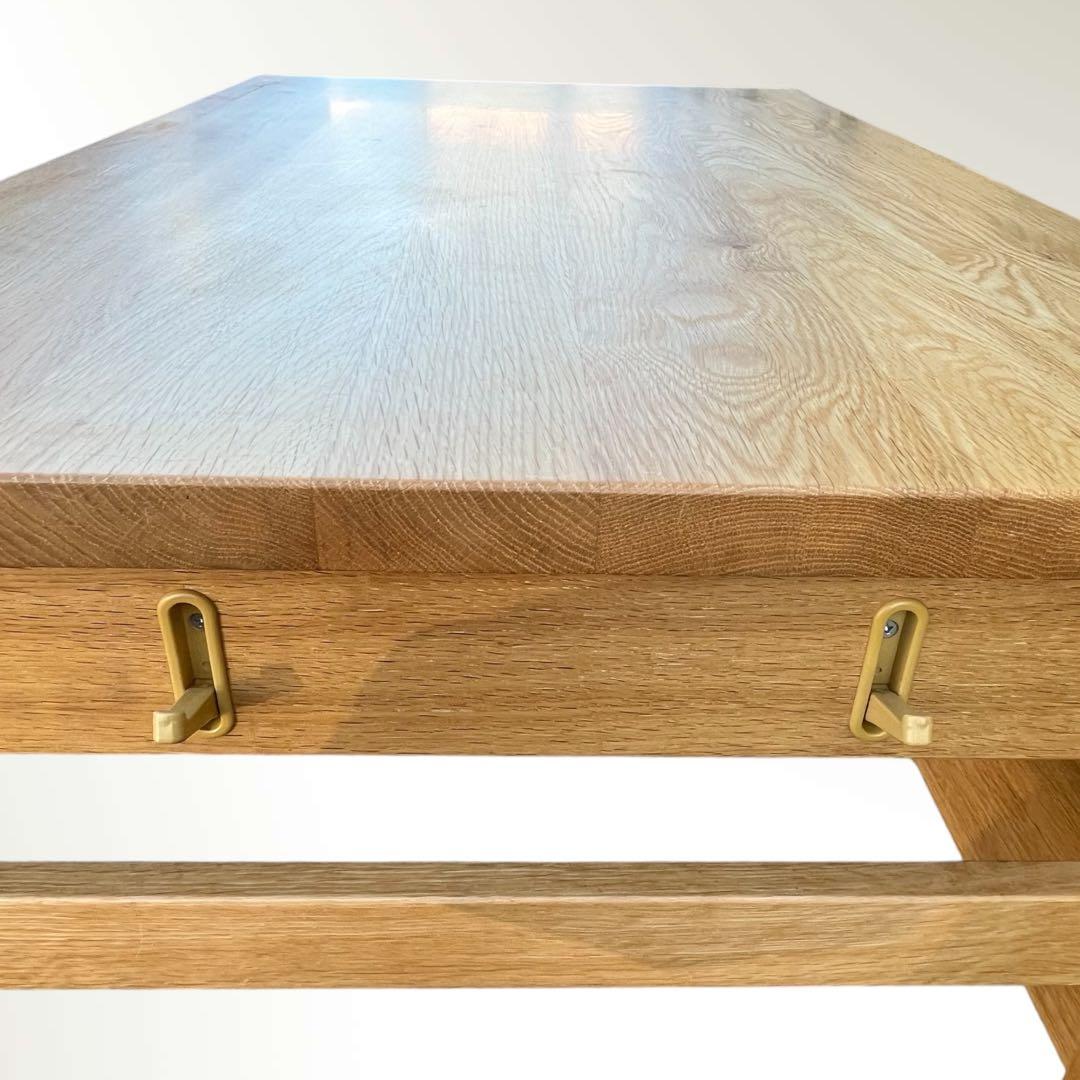 マルニ木工　学習家具セット ① フレンディスマート 学習机 引出付 W100cm