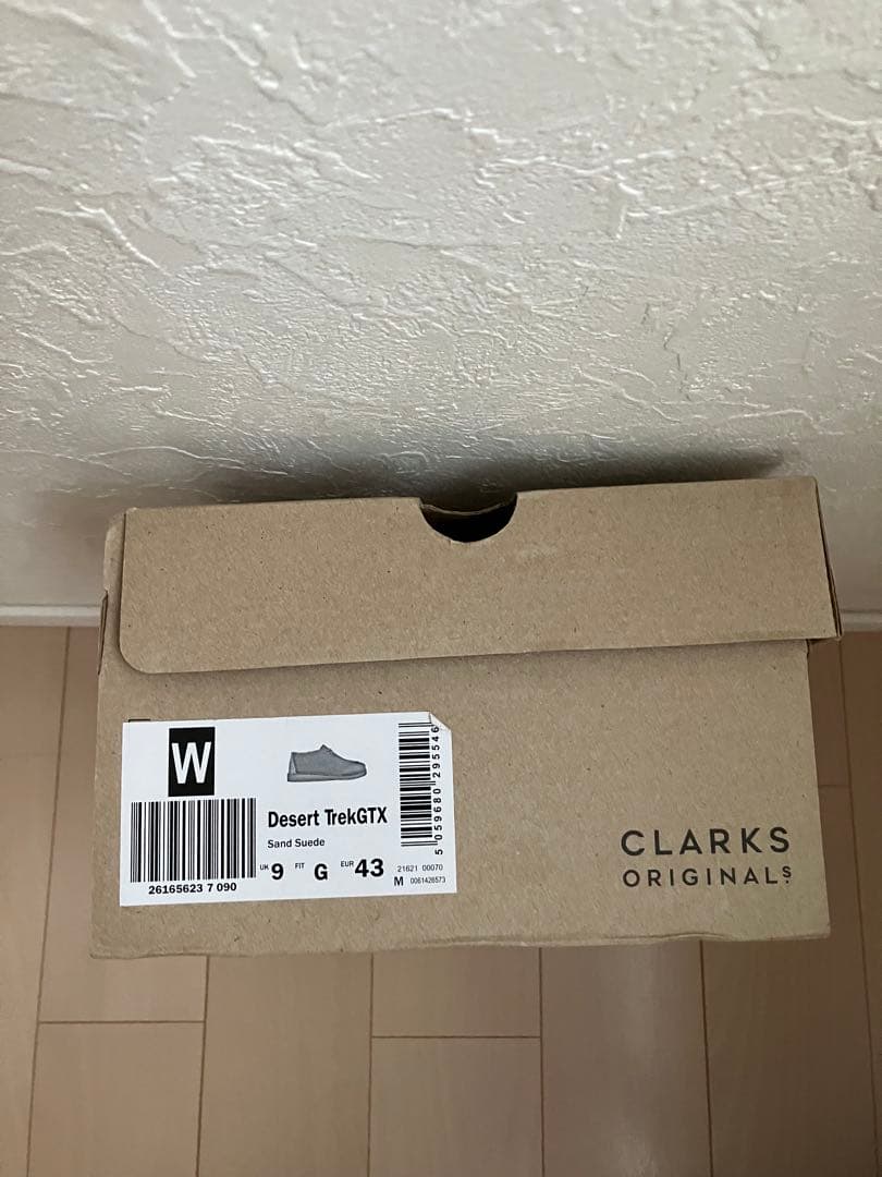 クラークス　デザートトレック　ゴアテックス　新品27.0 定価33000円　箱付