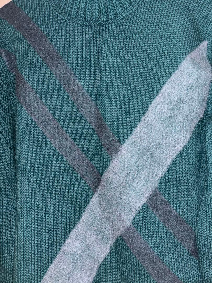 【中古美品】JIL SANDER ダークグリーン タートルネック 46 M,L