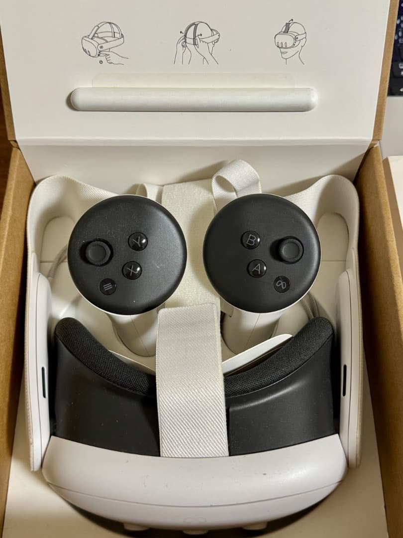  Quest 3 VRヘッドセット128GB