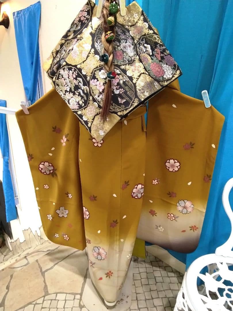 振袖フルセット、正絹振袖、成人式、重ね衿帯揚げ帯締め、西陣袋帯、襦袢、ガード加工