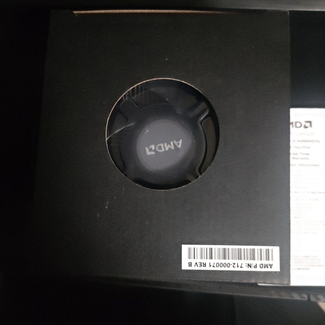 動作確認済み AMD Ryzen5 8400f ほぼ未使用 クーラー付き