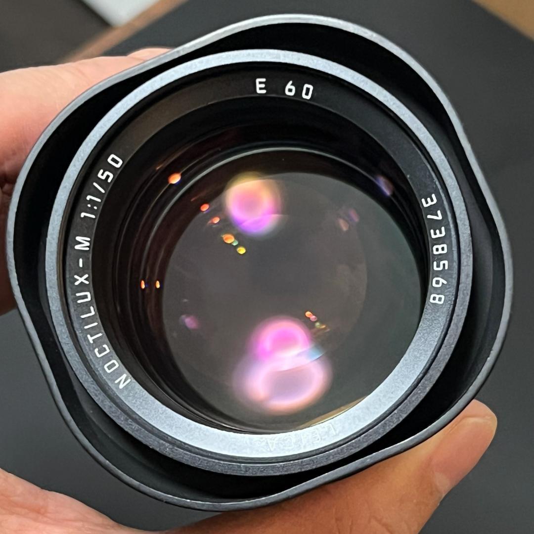 Leica Noctilux 50mm f1.0 E60 ライカ 美品