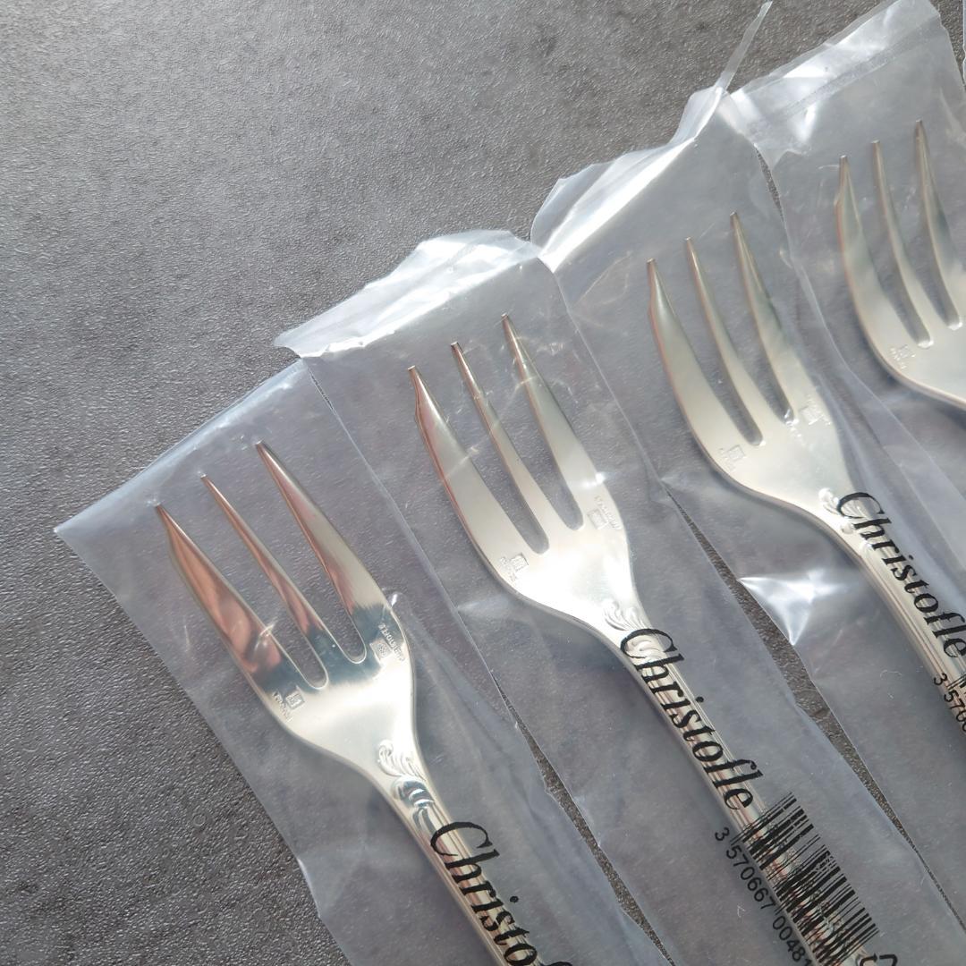 クリストフル マルリー ケーキフォーク 未開封 5点