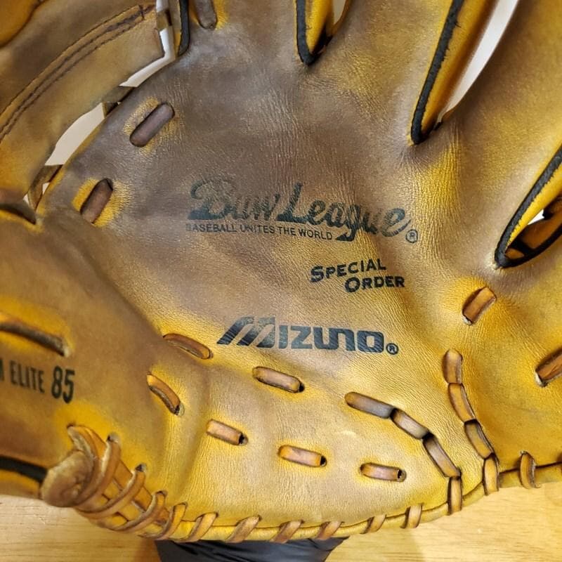 ミズノ 信義作 日本製 スペシャルオーダー 石井琢朗モデル 内野用 軟式グローブ