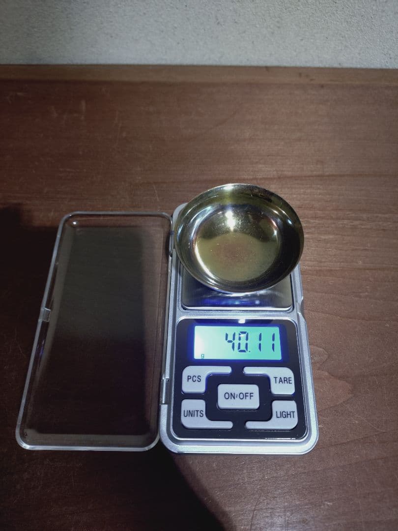 純銀製 盃 「純銀」刻印