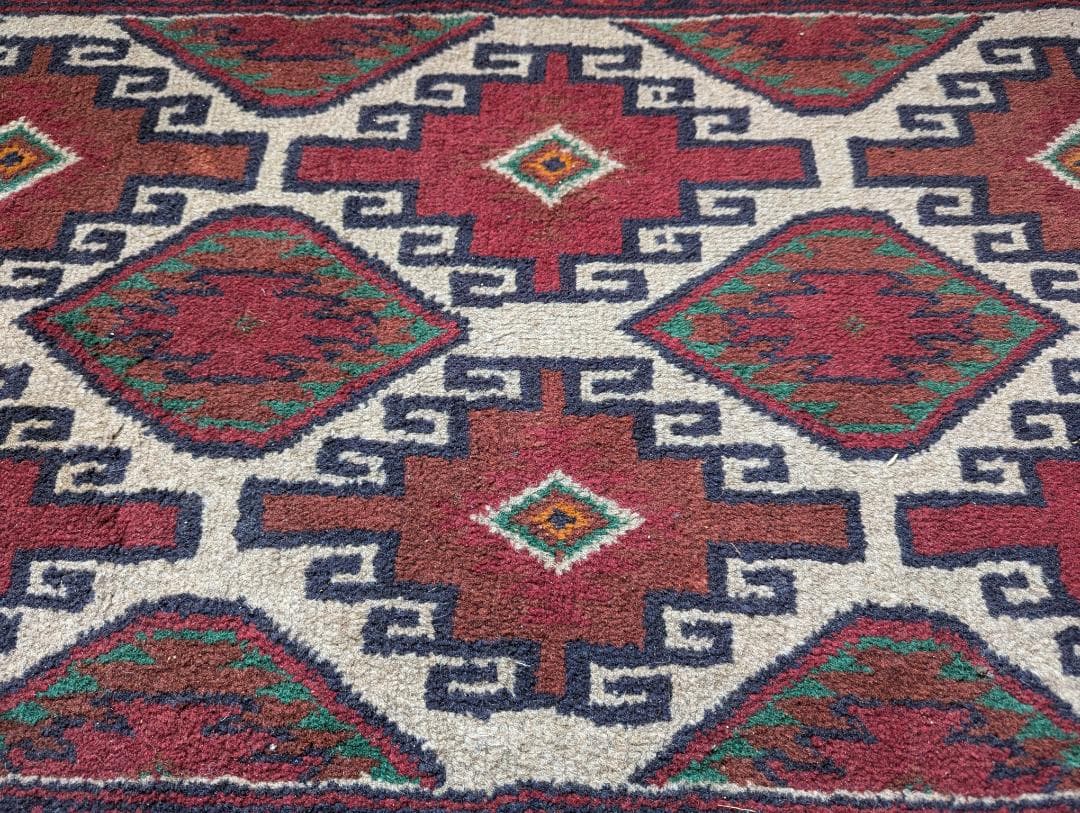 vintageラグ バルーチ アフガン絨毯 ヴィンテージ アンティーク