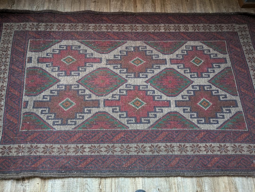 vintageラグ バルーチ アフガン絨毯 ヴィンテージ アンティーク