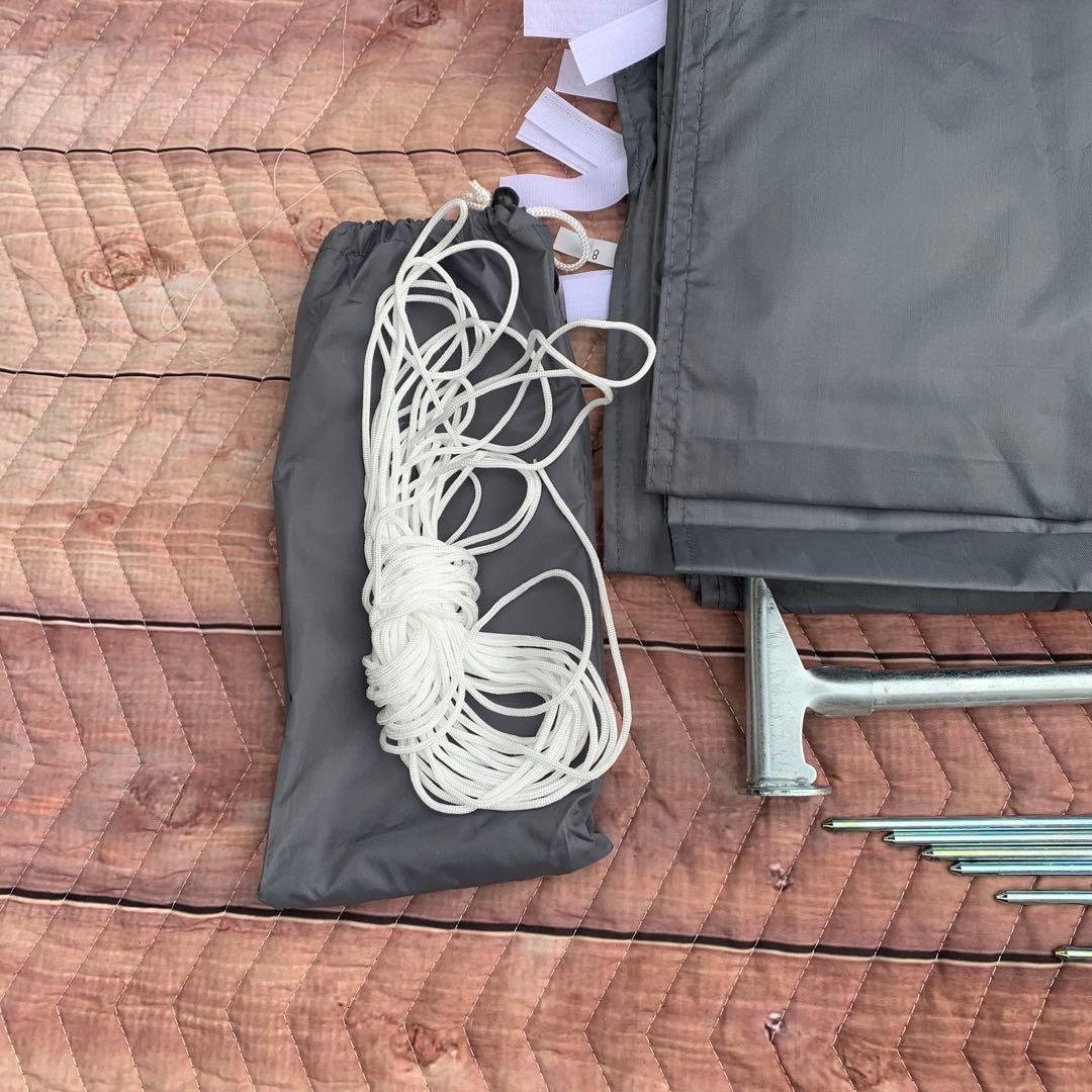 WAQ テント 3×3m 付属品あり　マルシェ　日除け