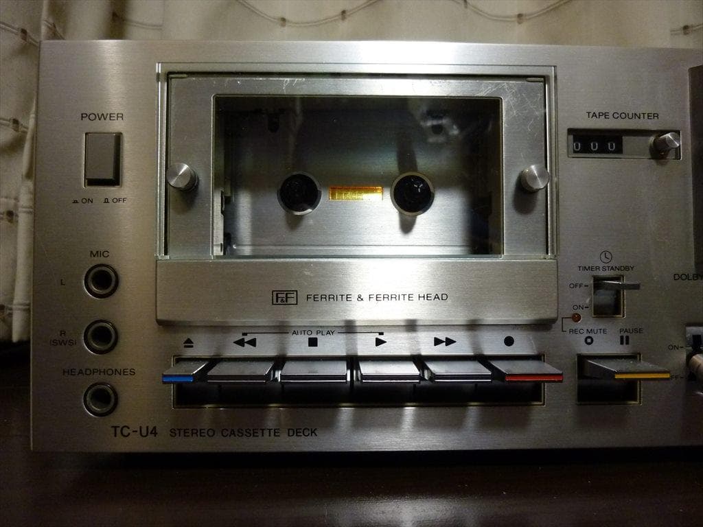 SONY ソニー カセットデッキ TC-U4 修理済 全機能動作 美品