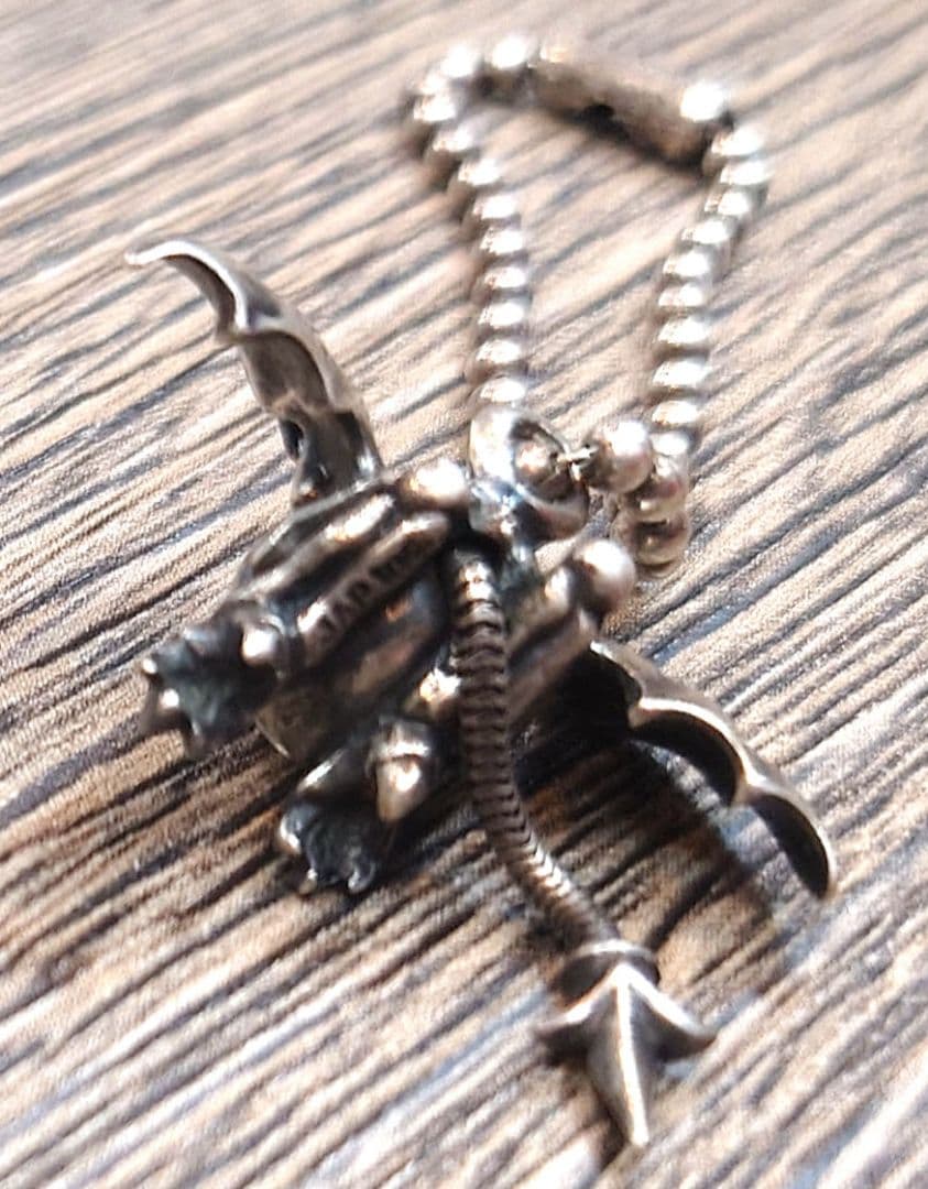 【銀製キーホルダーはいかがですか？】JAP工房 ネイキッドアイ 目玉キーホルダー