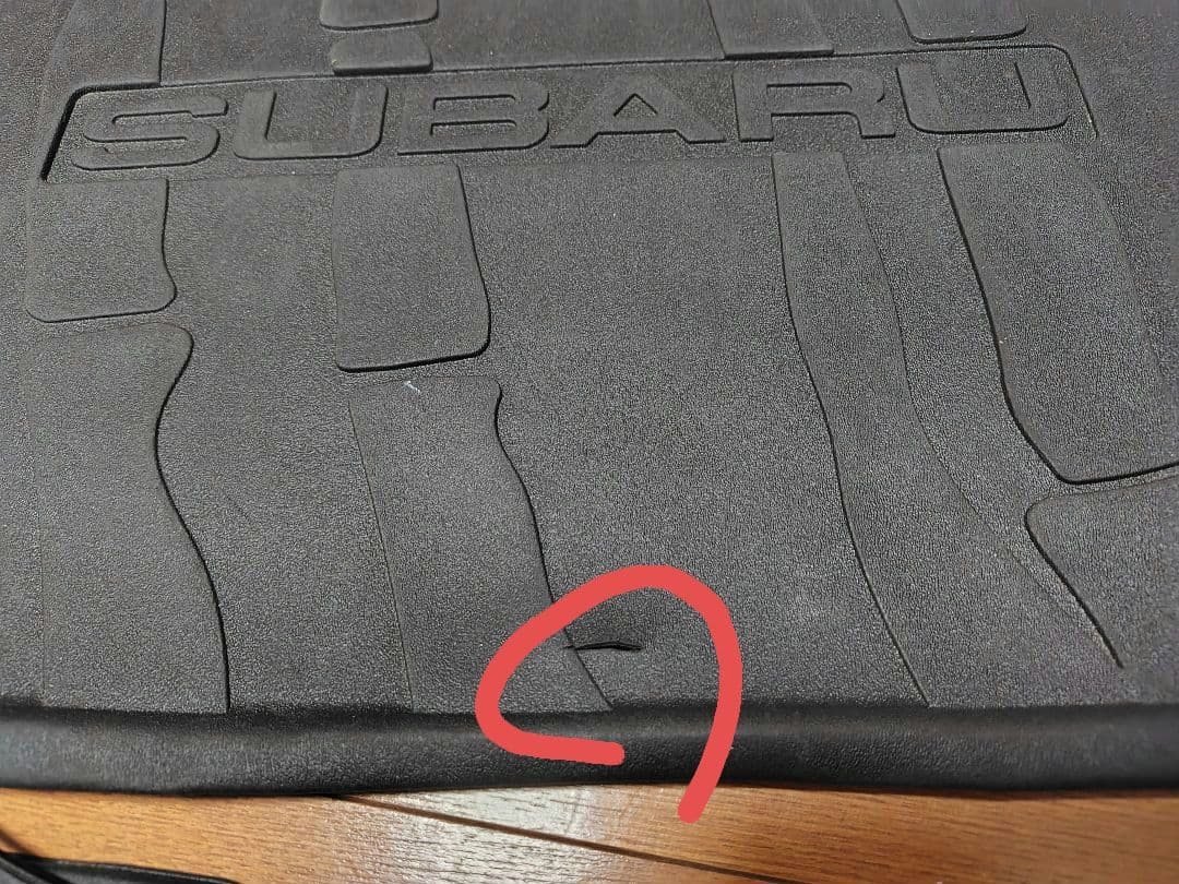SK系フォレスター　米スバル純正ラゲッジプロテクター