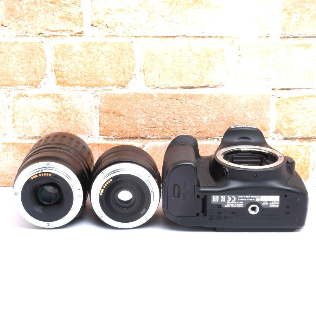 本格撮影✨Canon EOS 70D✨超望遠レンズつき✨一眼レフ入門セット
