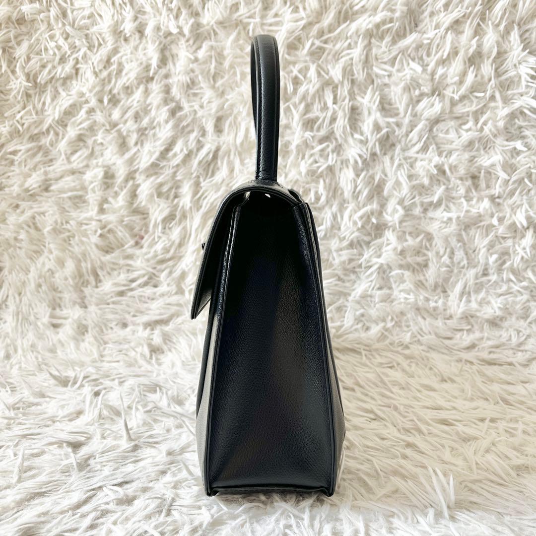 未使用級✨GIVENCHY ジバンシー　ハンドバッグ　冠婚葬祭　ブラック　レザー