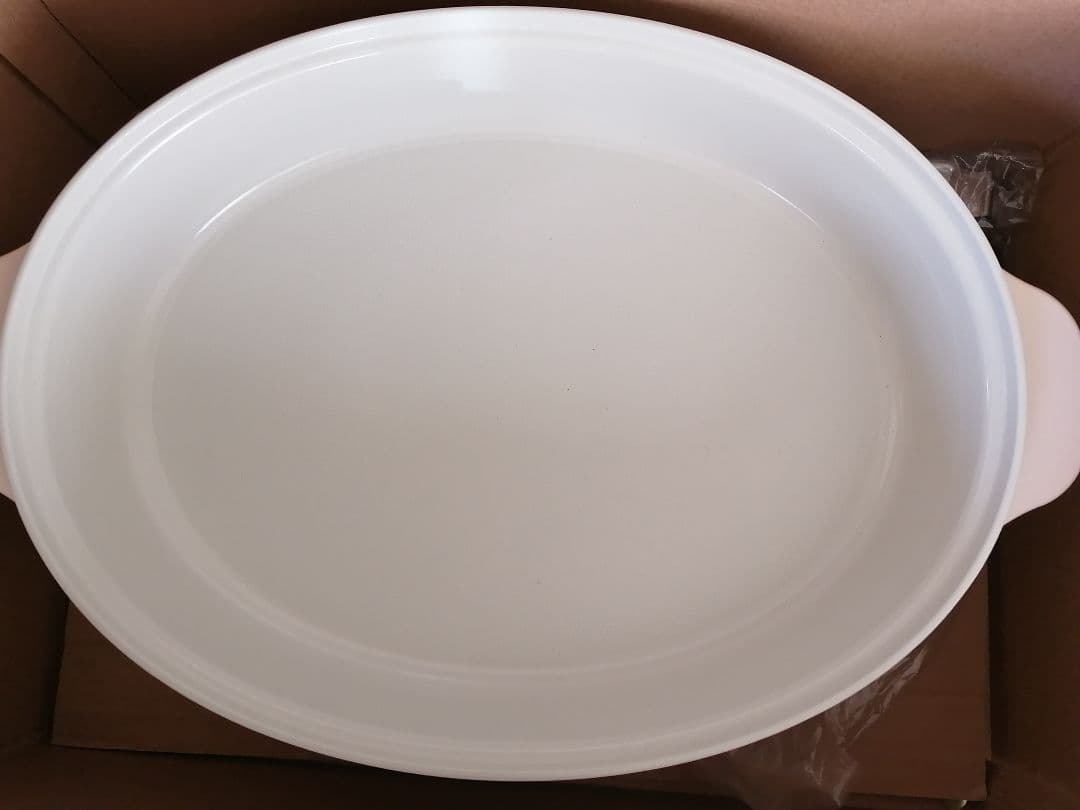 BRUNO Oval Hot Plate ホワイト
