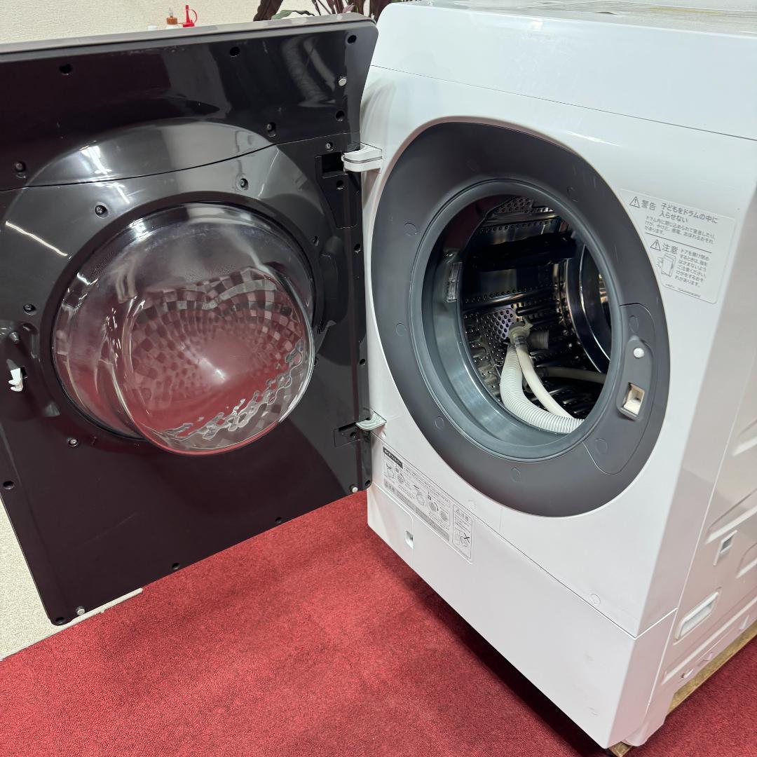 東京23区配達無料　美品シャープドラム式洗濯機　2017年製　洗浄済み！