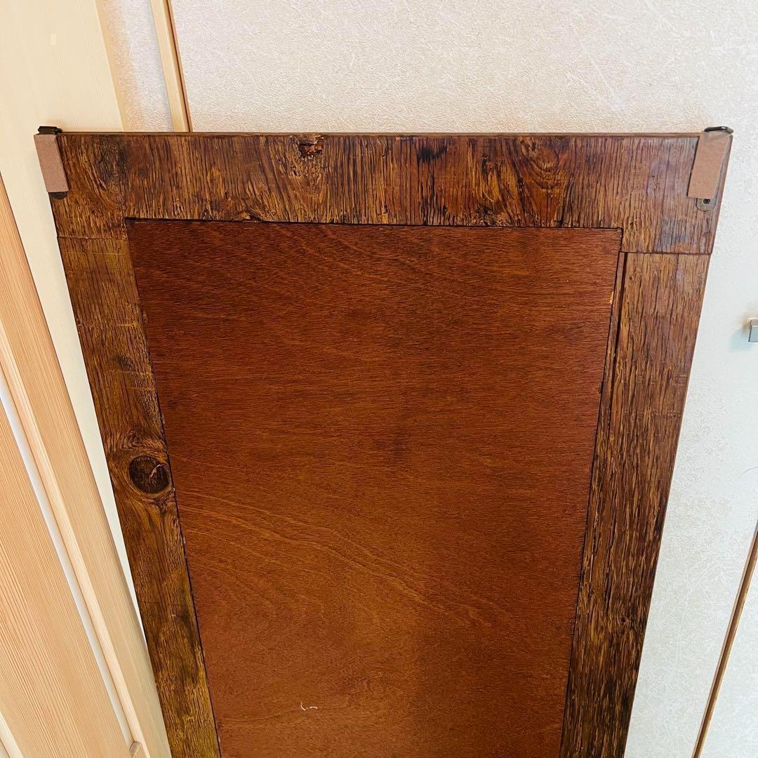 壁掛けミラー 壁掛け鏡 鏡 ミラー 姿見　スタンドミラー　古民家