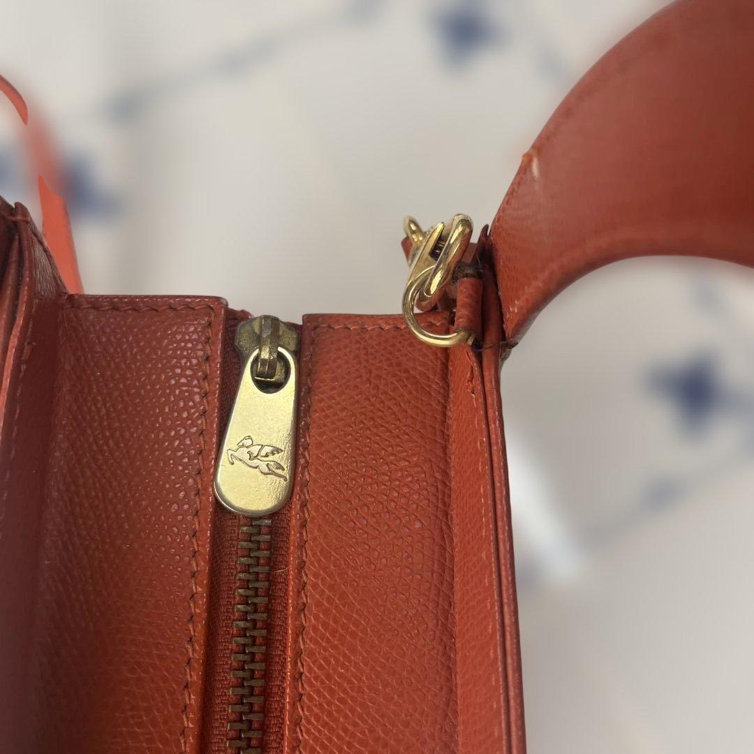 エトロ ETRO オレンジ　ハンドバッグ ショルダーバッグ