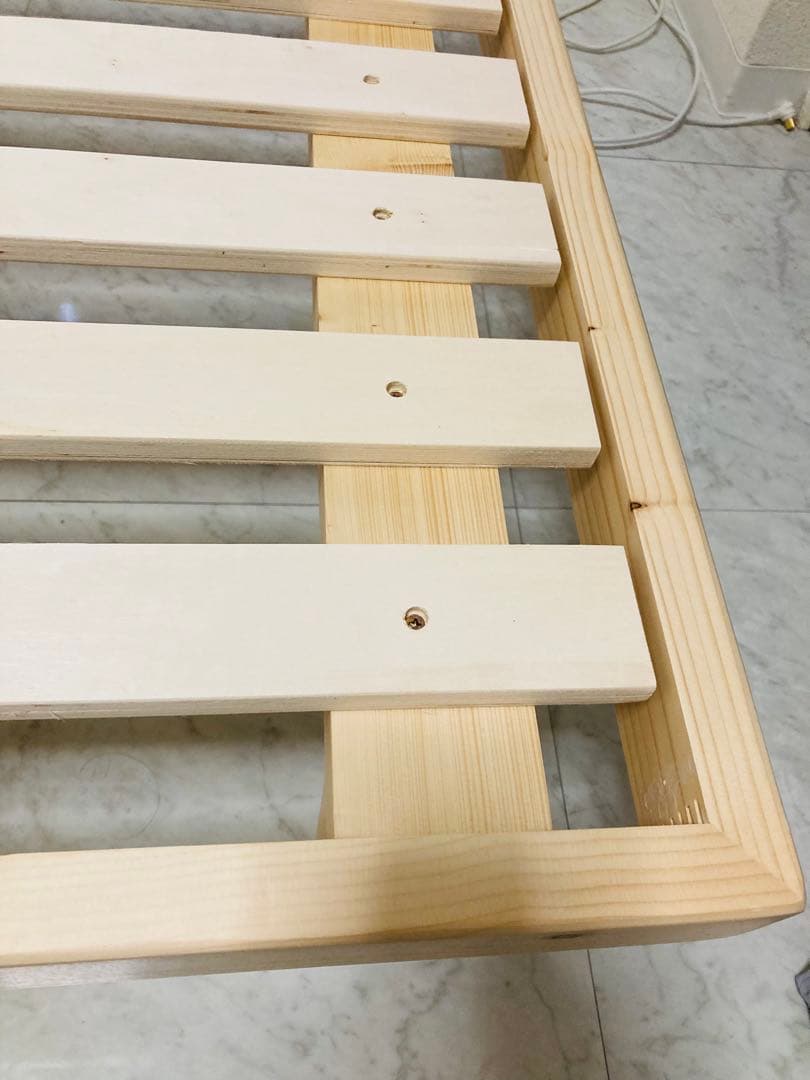 ネルコンシェルジュの木製 SDサイズ すのこベッド