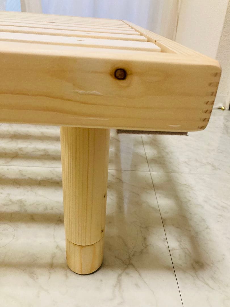 ネルコンシェルジュの木製 SDサイズ すのこベッド