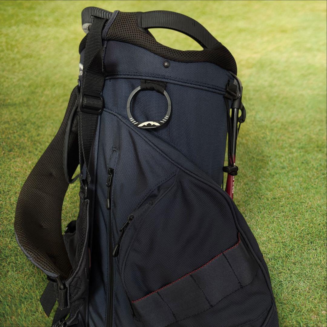 ブリーフィングゴルフ　ビームスゴルフ　キャディ バッグ　スタンド式　軽量　コラボ