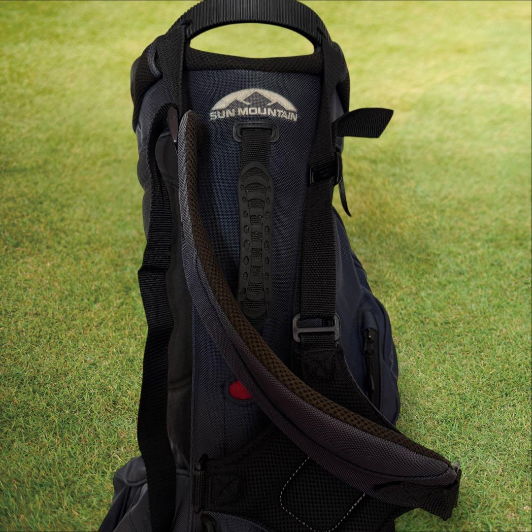 ブリーフィングゴルフ　ビームスゴルフ　キャディ バッグ　スタンド式　軽量　コラボ