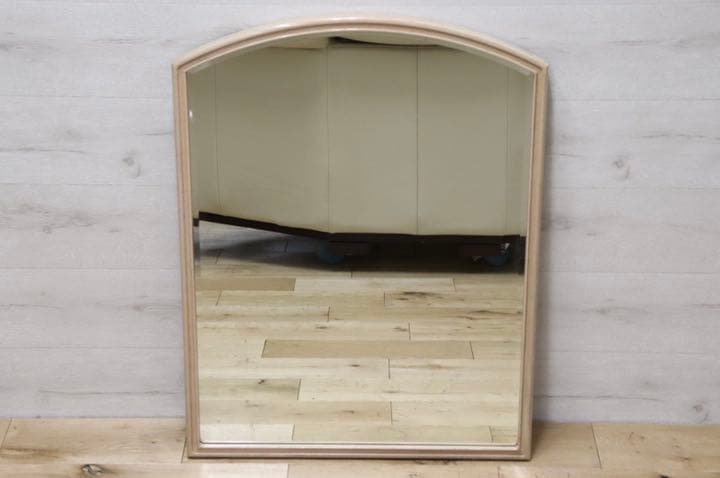 GMET380B○壁掛けミラー ウォールミラー 鏡 姿見 シンプルモダン 木製